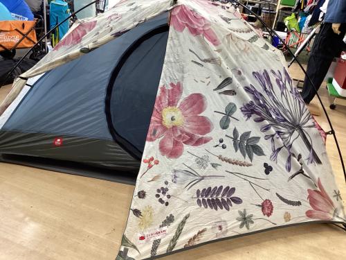 ZERO GRAM (ゼログラム) ドームテント El Chalten Floral 210×130×100㎝ 1～2人用