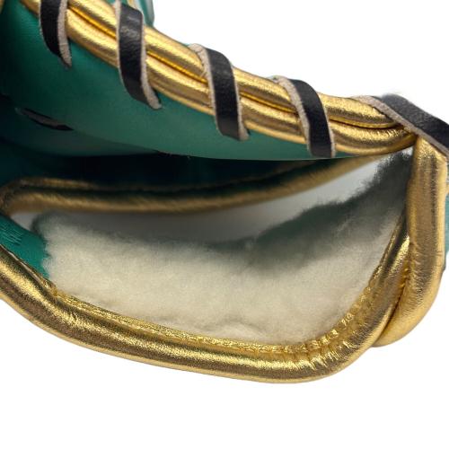 ZETT (ゼット) 軟式グローブ グリーン プロステイタス 源田モデル 内野用 BRGB30356A