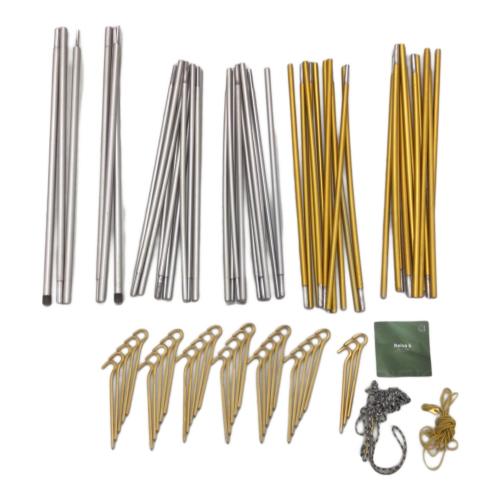 Nordisk (ノルディスク) ツールームテント レイサ6PU 約645×215×180(h)cm 5～6人用