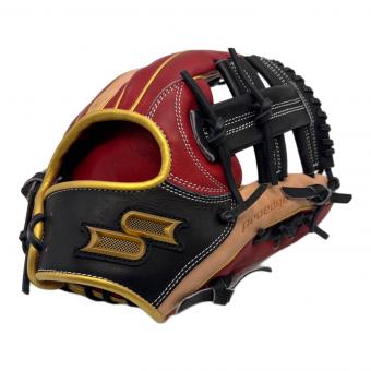 SSK (エスエスケイ) 軟式グローブ レッド ケース付 川端モデル プロエッジ 内野用