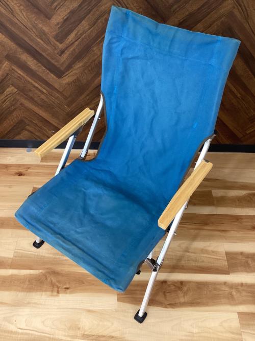 Snow peak (スノーピーク) アウトドアチェア LV-090TQ 廃盤カラー ターコイズ ローチェア30