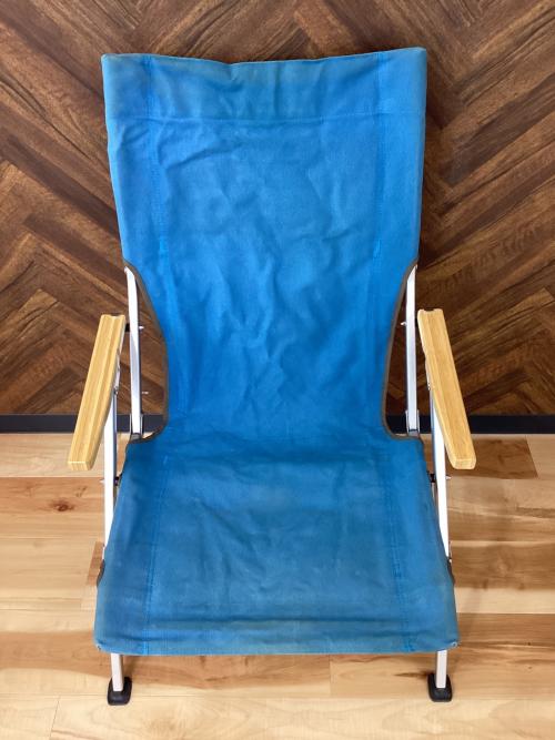 Snow peak (スノーピーク) アウトドアチェア LV-090TQ 廃盤カラー ターコイズ ローチェア30