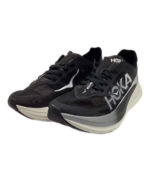 HOKAONEONE (ホカオネオネ) ランニングシューズ 1127927 ロケットX 2 メンズ SIZE 25.5cm ブラック