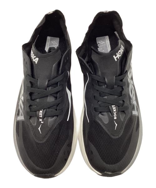 HOKAONEONE (ホカオネオネ) ランニングシューズ 1127927 ロケットX 2 メンズ SIZE 25.5cm ブラック