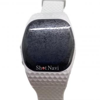 Shot Navi (ショットナビ) ゴルフ距離測定器 ホワイト ケース付 ホワイト INFINITY Touch