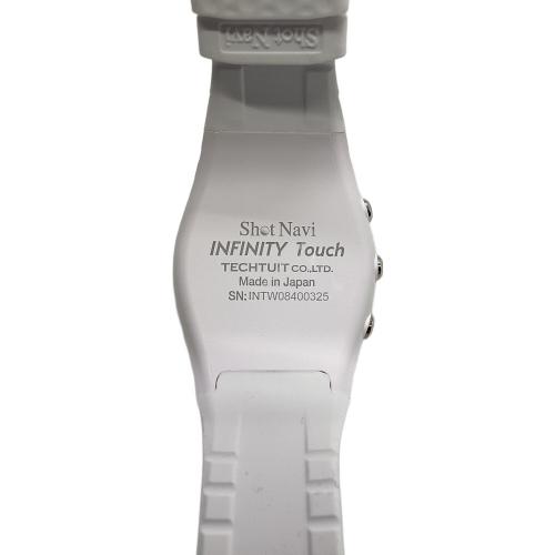 Shot Navi (ショットナビ) ゴルフ距離測定器 ホワイト ケース付 ホワイト INFINITY Touch