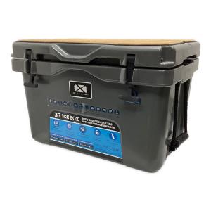 X-cabin X-cabin クーラーボックス 35L クーラーボックス X-CRBOX-35-BK ダークグレー