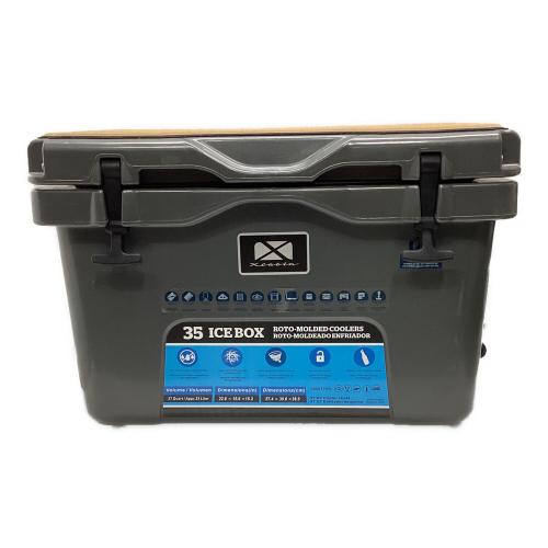 X-cabin X-cabin クーラーボックス 35L クーラーボックス X-CRBOX-35-BK ダークグレー