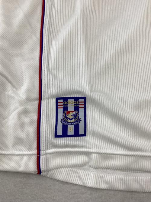 横浜F・マリノス (ヨコハマエフマリノス) サッカーユニフォーム メンズ SIZE L ホワイト 1999-2000年 アウェイユニフォーム adidas 751878
