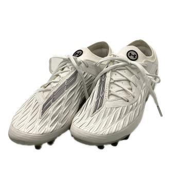 UNDER ARMOUR (アンダーアーマー) サッカースパイク メンズ SIZE 26cm ホワイト UA マグネティコ エリート 4 FG 2025春夏モデル 3027700-101