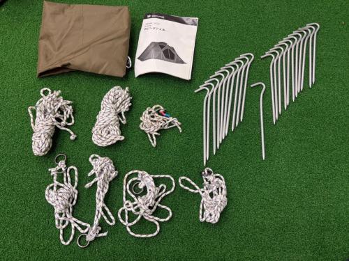 Snow peak (スノーピーク) シェルター TP-623R 天井に小穴あり リビングシェル