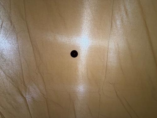 Snow peak (スノーピーク) シェルター TP-623R 天井に小穴あり リビングシェル