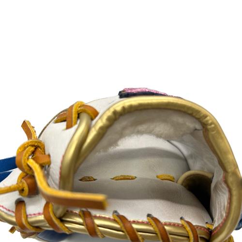 久保田スラッガー (クボタスラッガー) 軟式グローブ ホワイト×ブルー ケース付 スワロー限定 内野用