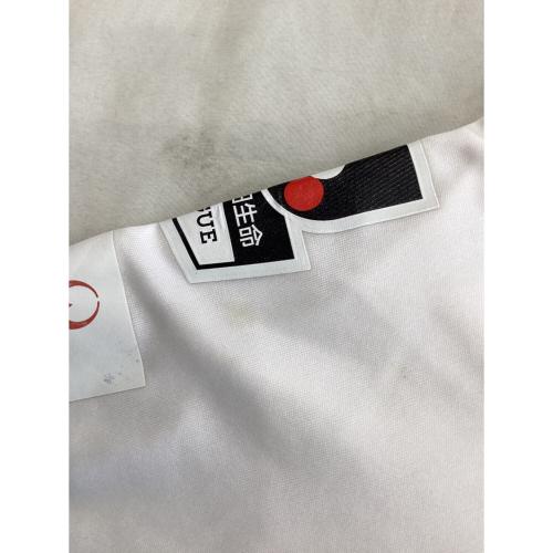 横浜F・マリノス (ヨコハマエフマリノス) サッカーユニフォーム メンズ SIZE L ホワイト×ネイビー 【22】 BOMBER（中澤佑二） 2018年 アウェイユニフォーム