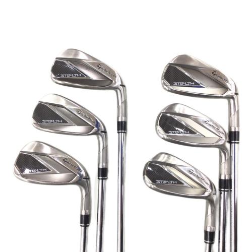 TaylorMade (テーラーメイド) アイアンセット @ STEALTH フレックス【S】/9番のみ【R】 KBS MAX MT85 6本セット(5/6/7/8/9/PW)