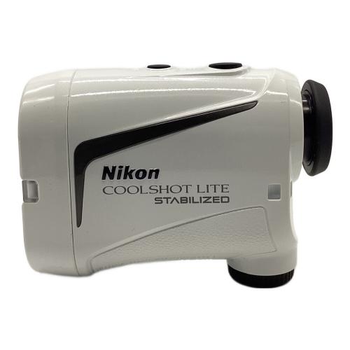 Nikon (ニコン) ゴルフ距離測定器 ホワイト 元箱付 COOLSHOT LITE 未使用品