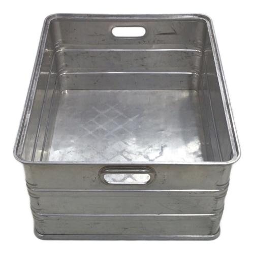 Zarges (ツァーゲス) 収納ケース 約74×58×33cm アルミコンテナ オープントップ