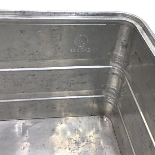 Zarges (ツァーゲス) 収納ケース 約74×58×33cm アルミコンテナ オープントップ