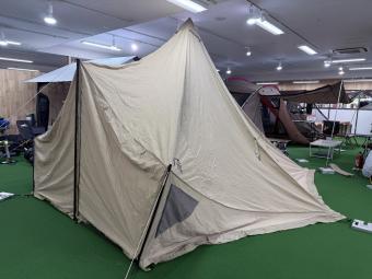 SABBATICAL (サバティカル) モノポールテント 小ヨゴレ有 ライトベージュ モーニンググローリーTC