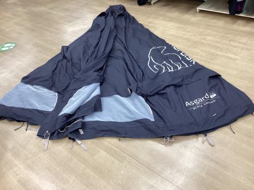 Nordisk (ノルディスク) モノポールテント アスガルド12.6ブラックエディション 400×375×250cm 4～6人用