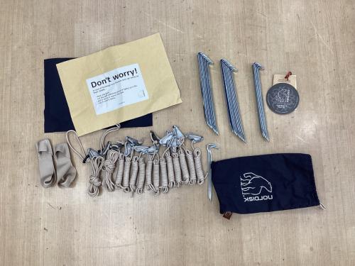 Nordisk (ノルディスク) モノポールテント アスガルド12.6ブラックエディション 400×375×250cm 4～6人用