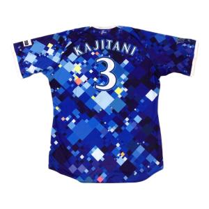 横浜DeNAベイスターズ (ヨコハマディーエヌエーベイスターズ) 応援グッズ ブルー 2017年スターナイト ユニフォーム 梶谷隆幸【3】 プロ仕様モデル