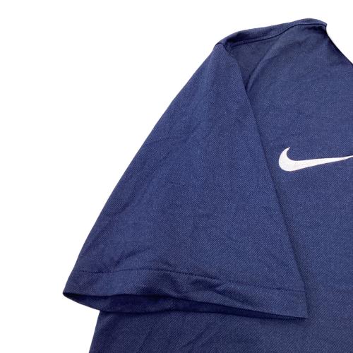 フランス代表 (フランスダイヒョウ) サッカーユニフォーム メンズ SIZE XL ネイビー 2014-2015年 ゲームシャツ