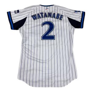 横浜DeNAベイスターズ (ヨコハマディーエヌエーベイスターズ) 渡辺直人【2】 応援グッズ 2012-2014年ホーム SIZE O ホワイト