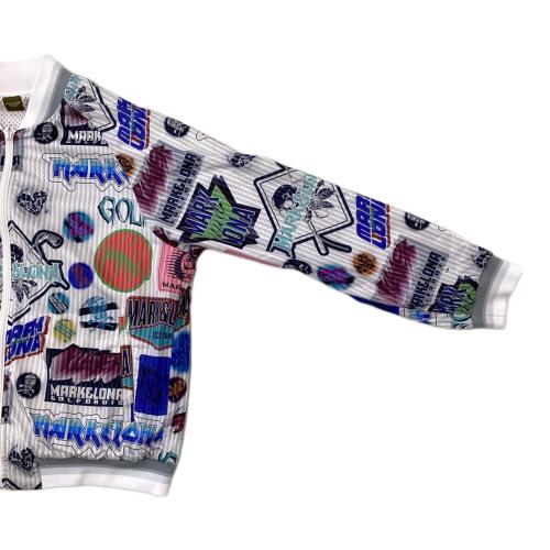 MARK&LONA (マークアンドロナ) ゴルフウェア(トップス) メンズ SIZE50/XL ホワイト Axl Reversible Military Jacket アウター MLM-4C-AD02