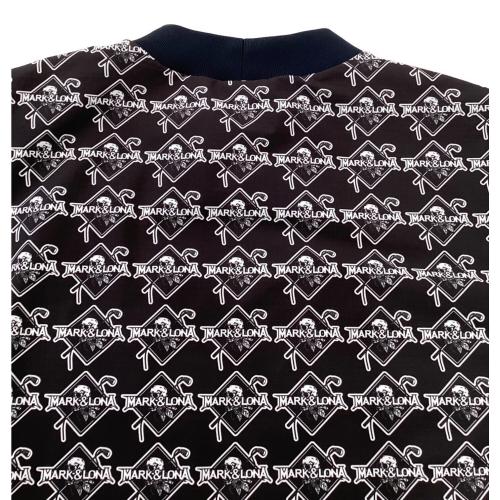 MARK&LONA (マークアンドロナ) ゴルフウェア(トップス) メンズ SIZE 50 ブラック Vince 4Way Stretch Pullover Tops 2024秋 アウター MLM-4C-AA03