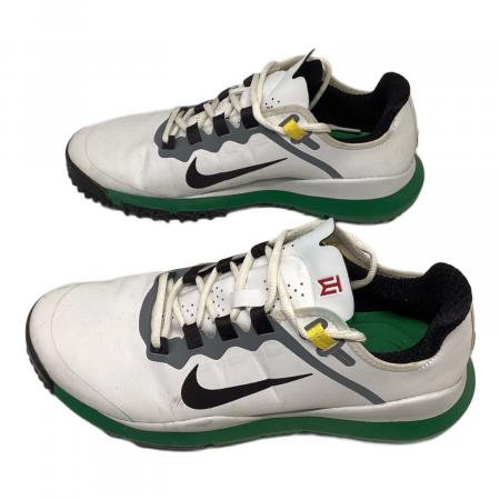 NIKE (ナイキ) ゴルフシューズ メンズ SIZE 26cm ホワイト×グリーン