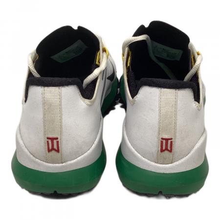 NIKE (ナイキ) ゴルフシューズ メンズ SIZE 26cm ホワイト×グリーン