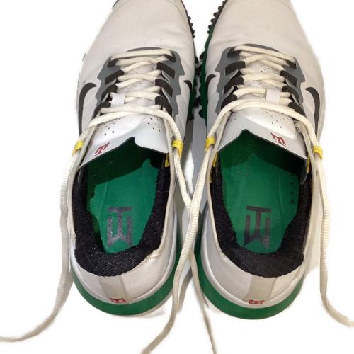 NIKE (ナイキ) ゴルフシューズ メンズ SIZE 26cm ホワイト×グリーン Tiger Woods '13 DR5753-100