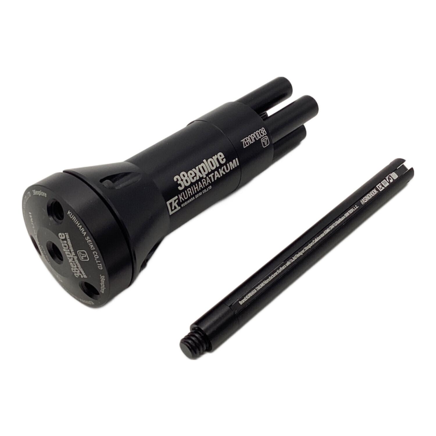 38explore ZEROPOD38 38explore ZEROPOD38 ブラック