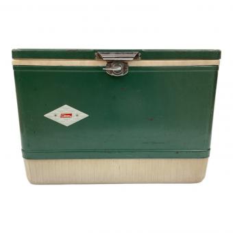 Coleman (コールマン) クーラーボックス グリーン ダイヤロゴ スチールクーラー 1962年9月製 ヴィンテージ