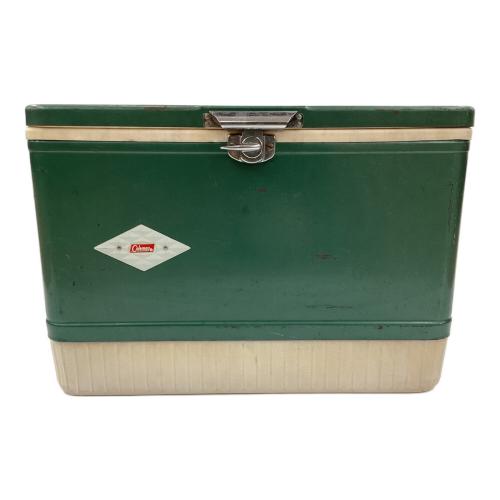 Coleman (コールマン) クーラーボックス グリーン ダイヤロゴ スチールクーラー 1962年9月製 ヴィンテージ