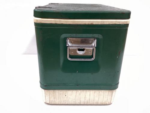 Coleman (コールマン) クーラーボックス グリーン ダイヤロゴ スチールクーラー 1962年9月製 ヴィンテージ