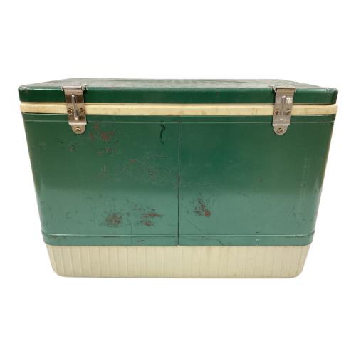 Coleman (コールマン) クーラーボックス グリーン ダイヤロゴ スチールクーラー 1962年9月製 ヴィンテージ