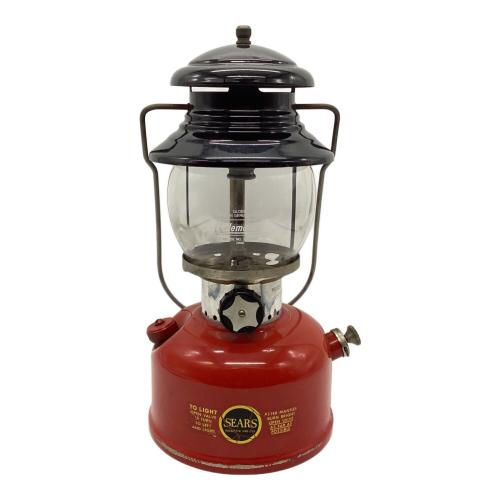 Sears (シアーズ) ガソリンランタン レッド ワンマントル グローブ流用品 476.74550 1964年7月製 ヴィンテージ