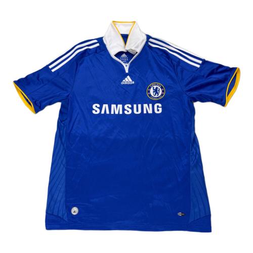 チェルシーFC (チェルシー) サッカーユニフォーム メンズ 2XL ブルー 08-09シーズンホーム ディディエ・ドログバ【11】