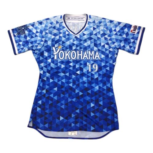 横浜DeNAベイスターズ (ヨコハマディーエヌエーベイスターズ) 応援グッズ ブルー 2016年スターナイト ユニフォーム 山崎康晃【19】 プロ仕様モデル