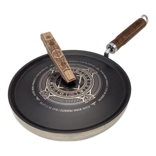 DEVISE WORKS (デバイスワークス) クッキング用品 SIZE 26cm DPAN アルミ ウォールナット