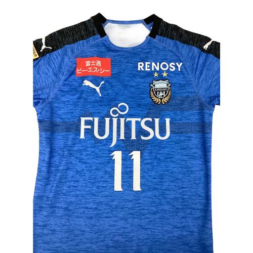 川崎フロンターレ (カワサキフロンターレ) サポーターグッズ SIZE M 小林悠【11】 ユニフォーム 2019年ホーム