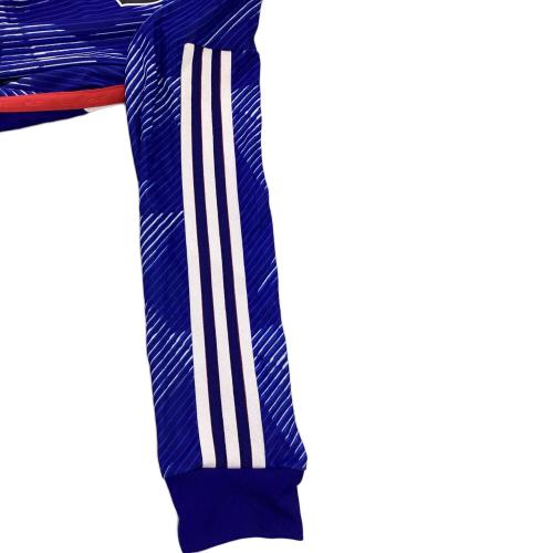 日本代表 (ニホンダイヒョウ) サッカーユニフォーム メンズ SIZE S ブルー 2022カタールワールドカップモデル ホーム 長袖 オーセンティック HC6301