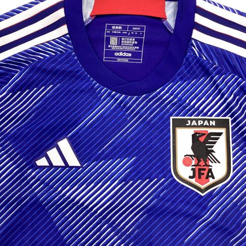 日本代表 (ニホンダイヒョウ) サッカーユニフォーム メンズ SIZE S ブルー 2022カタールワールドカップモデル ホーム 長袖 オーセンティック HC6301