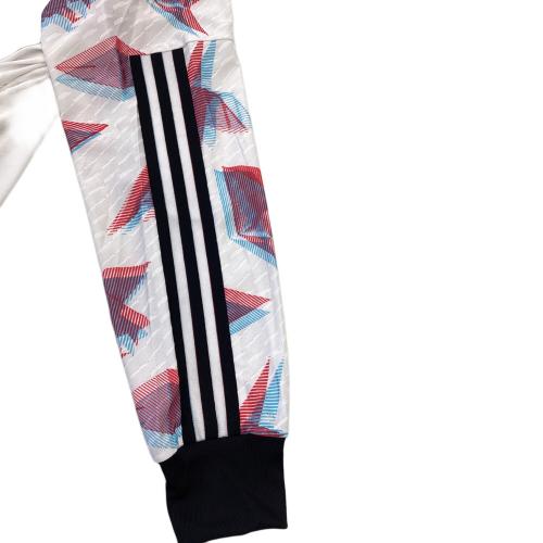 日本代表 (ニホンダイヒョウ) サッカーユニフォーム メンズ 3XL ホワイト 2022カタールワールドカップモデル アウェイ 長袖 オーセンティック HC6304