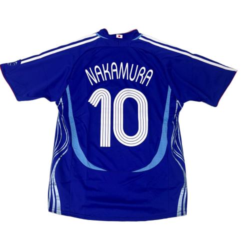 日本代表 (ニホンダイヒョウ) サッカーユニフォーム メンズ SIZE O ブルー 2006年ドイツワールドカップ【10】中村俊輔