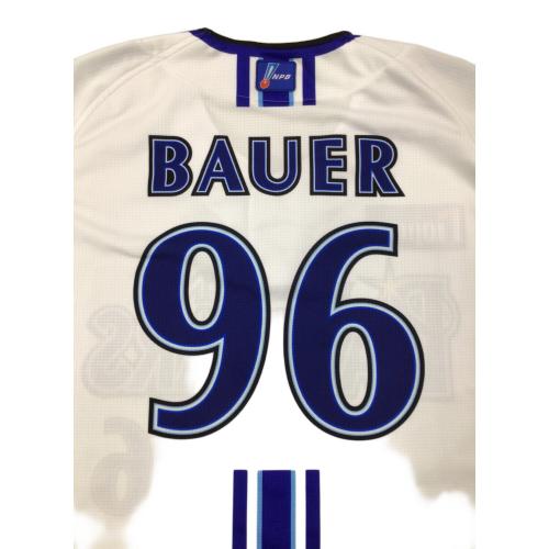 横浜DeNAベイスターズ (ヨコハマディーエヌエーベイスターズ) 応援グッズ SIZE XO ホワイト 2023年ホーム ユニフォーム トレバー・バウアー【96】 プロ仕様モデル