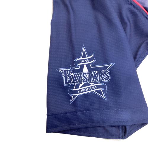 横浜DeNAベイスターズ (ヨコハマディーエヌエーベイスターズ) 応援グッズ ネイビー 横浜F・マリノスコラボ 2022年モデル ユニフォーム 【19】山崎康晃 プロ仕様モデル