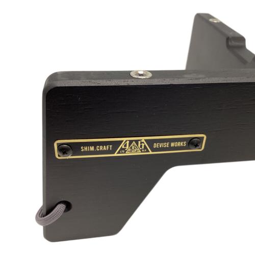 DEVISE WORKS (デバイスワークス) ファニチャーアクセサリー ブラック shimcraft シェルコンレッグ